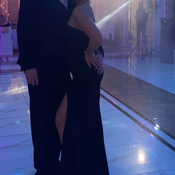 NOOKIE BLACK TIE GOWN “HONEY” in black - Picture 5 of 5